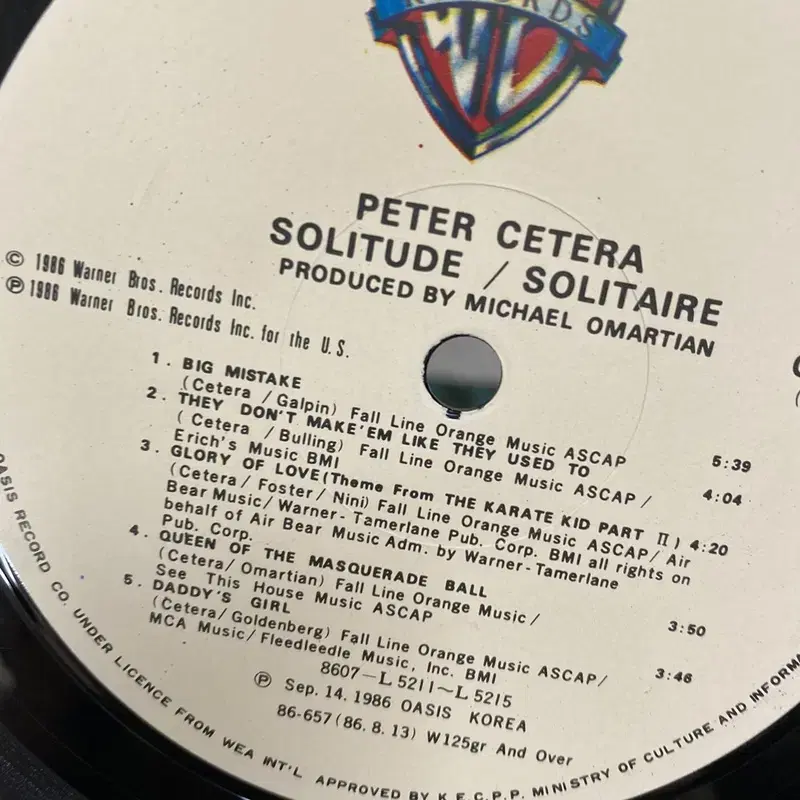 PETER CETERA LP / C2177