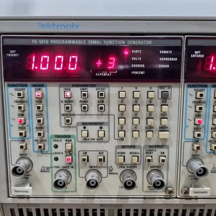 Tektronix TM 5006 FG 5010 20MHz 함수발생기