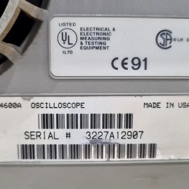 HP 54600A Oscilloscope 100MHz 2ch 오실로스코프