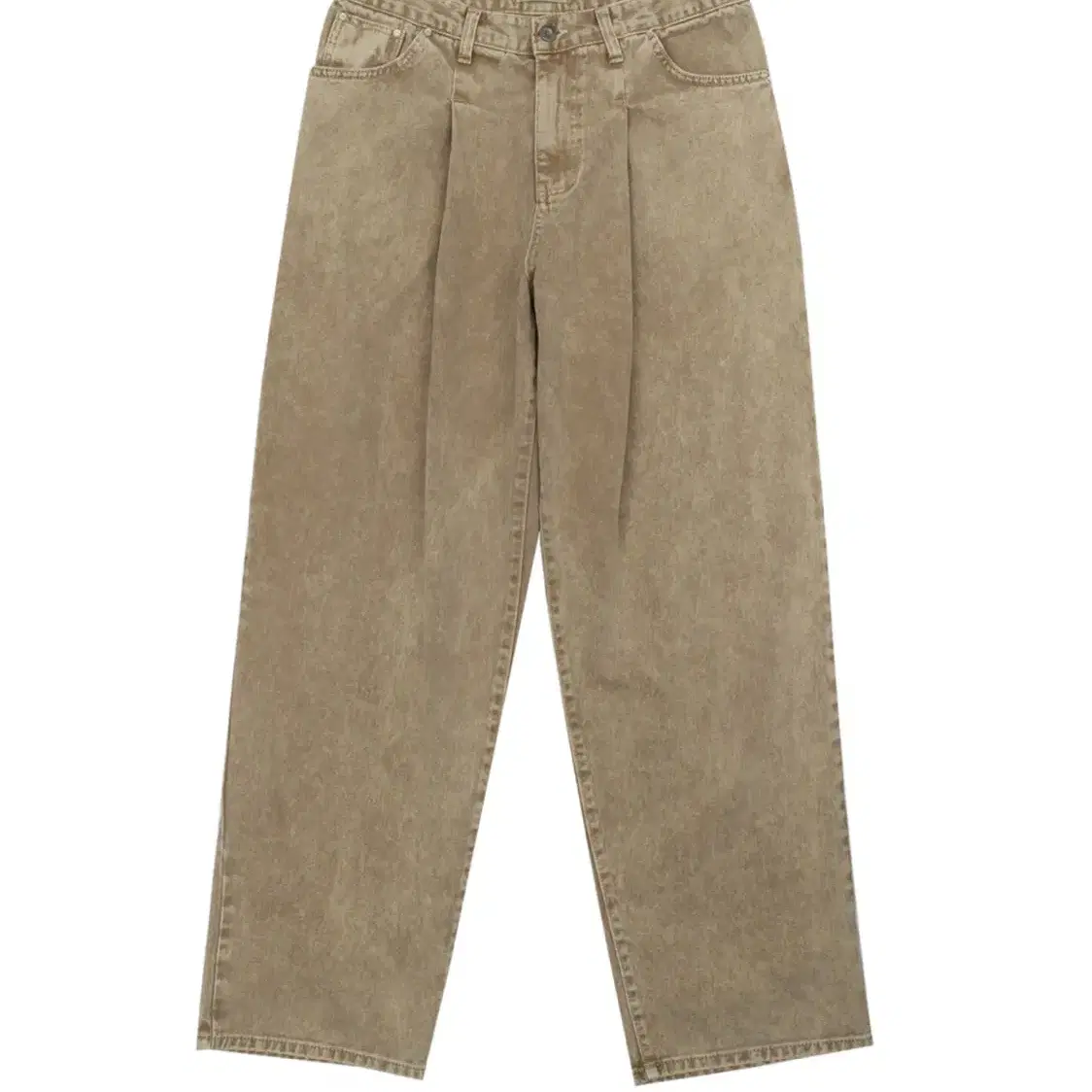 새상품) 친다운 데님팬츠 BOY PLEATED DENIM BEIGE