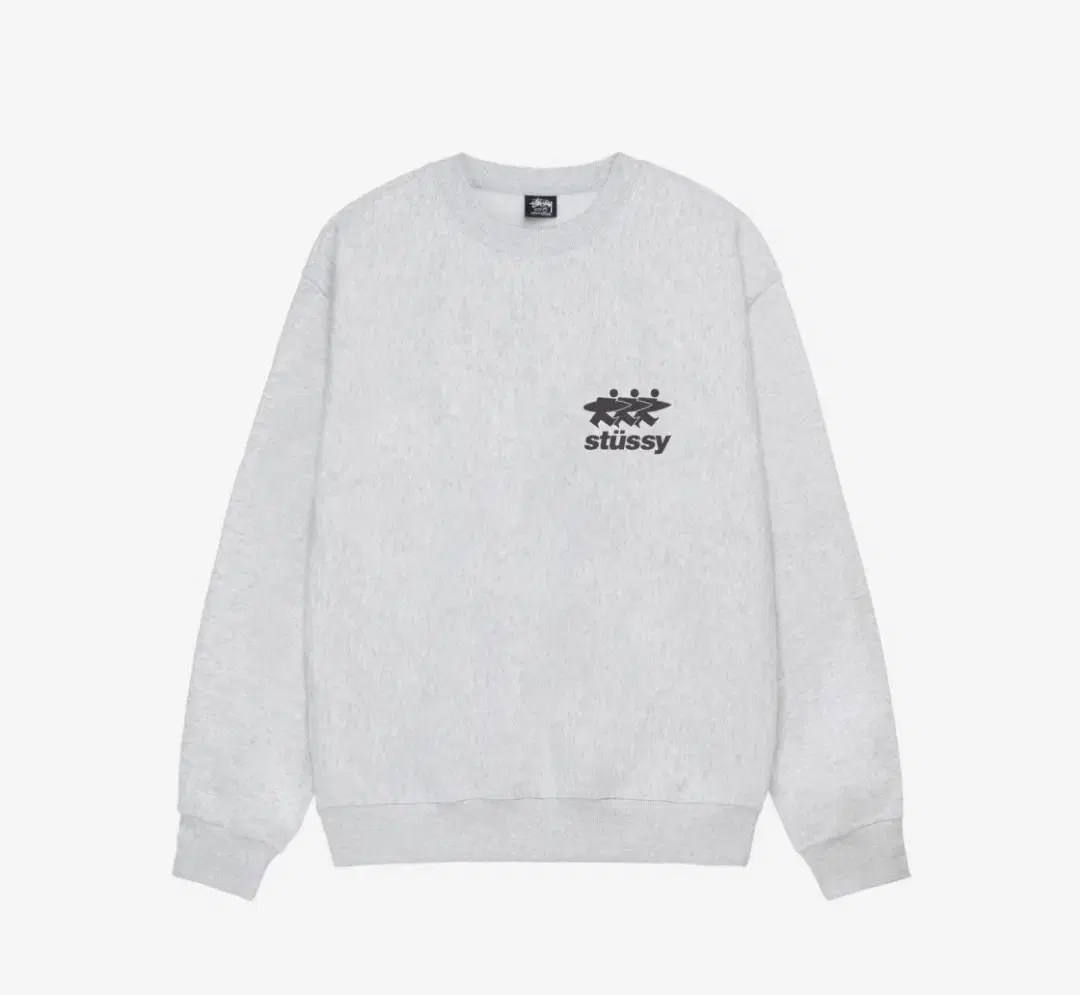 [Xl]Stussy Surfwalk Crew Ash Header