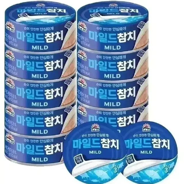 [무료배송] 사조 살코기참치 12캔 (100g 10캔 + 85g 2캔)