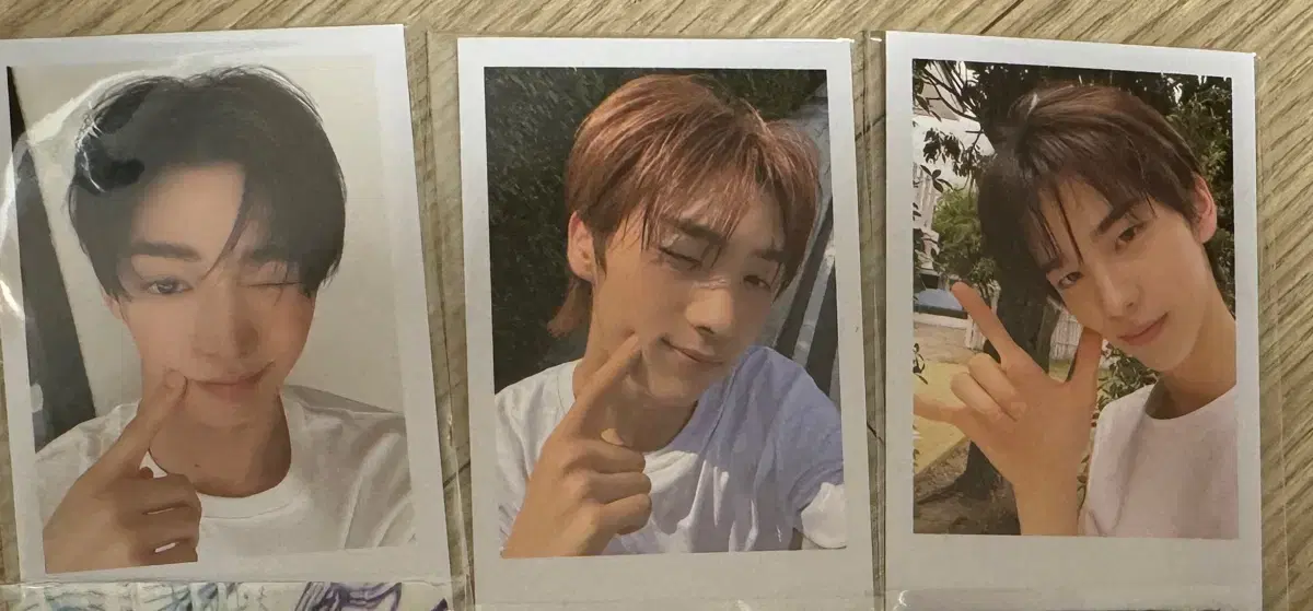 Shin Yu Photo Card Youngjae Photo Card Hanjin Photo Card Tours Photo Card