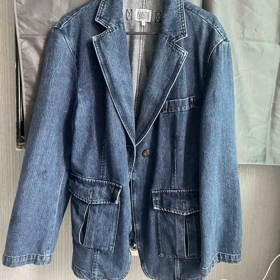 마리떼 프랑소와 저버 W SINGLE DENIM JACKET