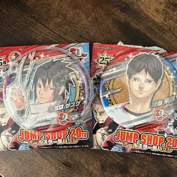 사스케 NARUTO NARUTO 올스타 캔배지 점프샵 20주년