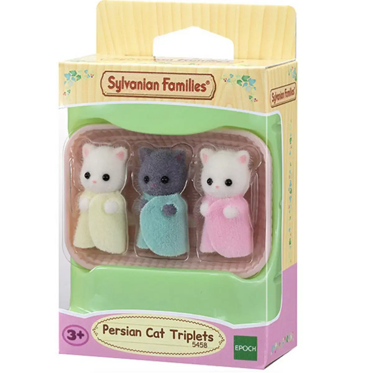 (Unsealed) Sylvanian Persian Cat Triplets