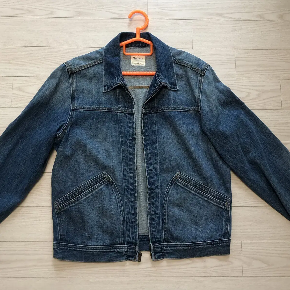 GAP Jeans Jacket Zipper Jacques S Unisex