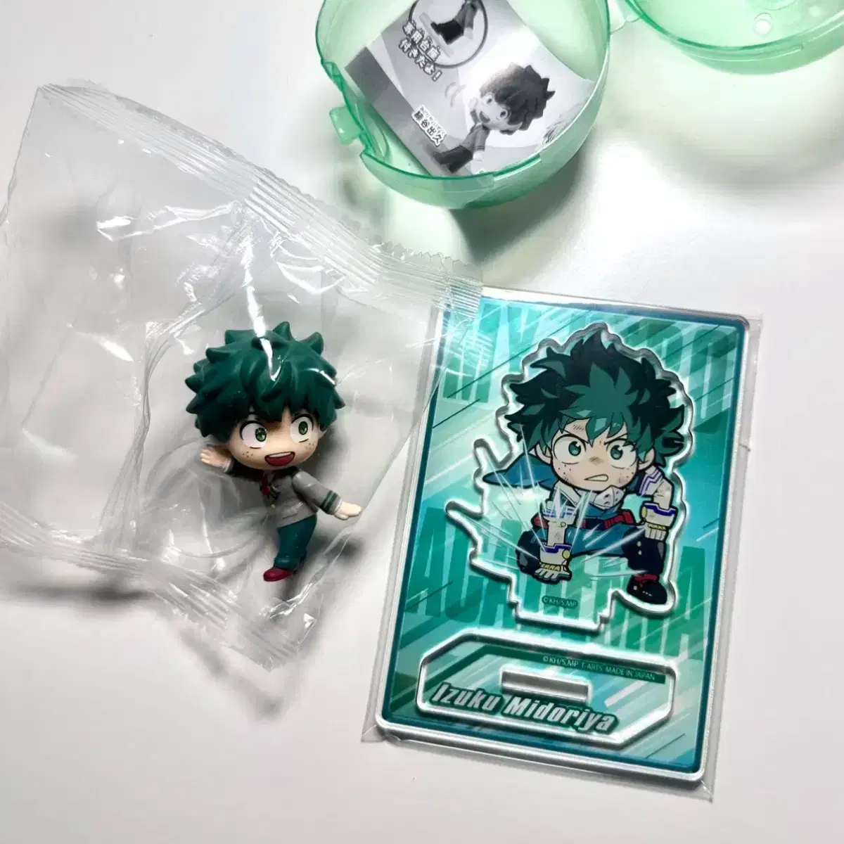 Hiroaka Midoriya Izuku Kotchimuite Gacha acrylic nayeon