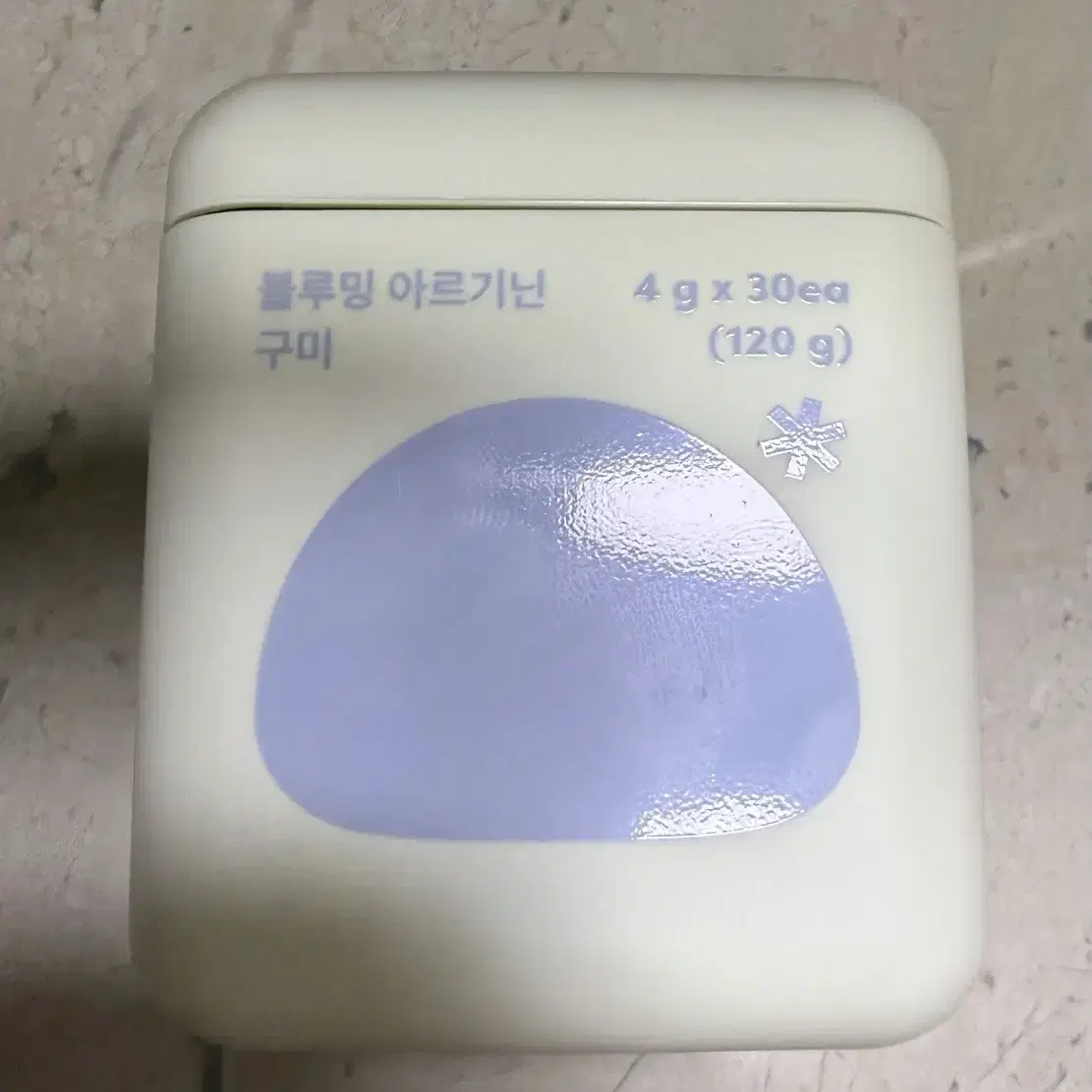 [슬로우글로우] 아르기닌 젤리 블루베리맛 블루밍 아르기닌 구미 4g 30