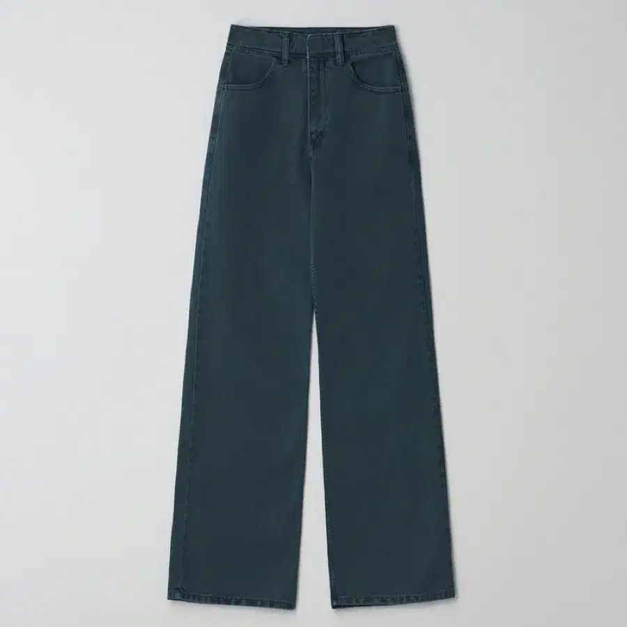 모이아 데님 팬츠 dyed denim (teal blue) s 새상품