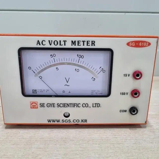 세계과학 교류전압계 SG-6182 AC voltmeter