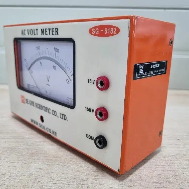 세계과학 교류전압계 SG-6182 AC voltmeter