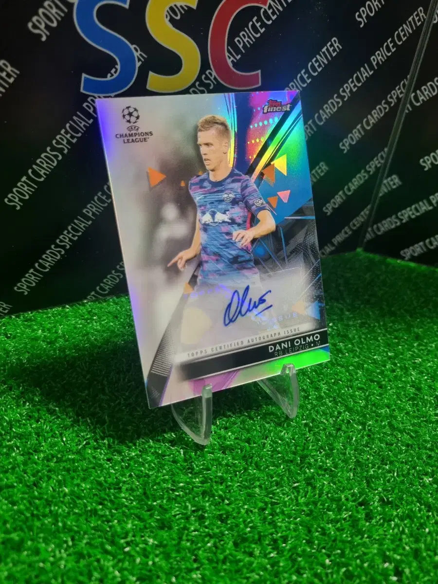 22Tops Finest Leipzig Daniolmo autographed auto soccer kard!