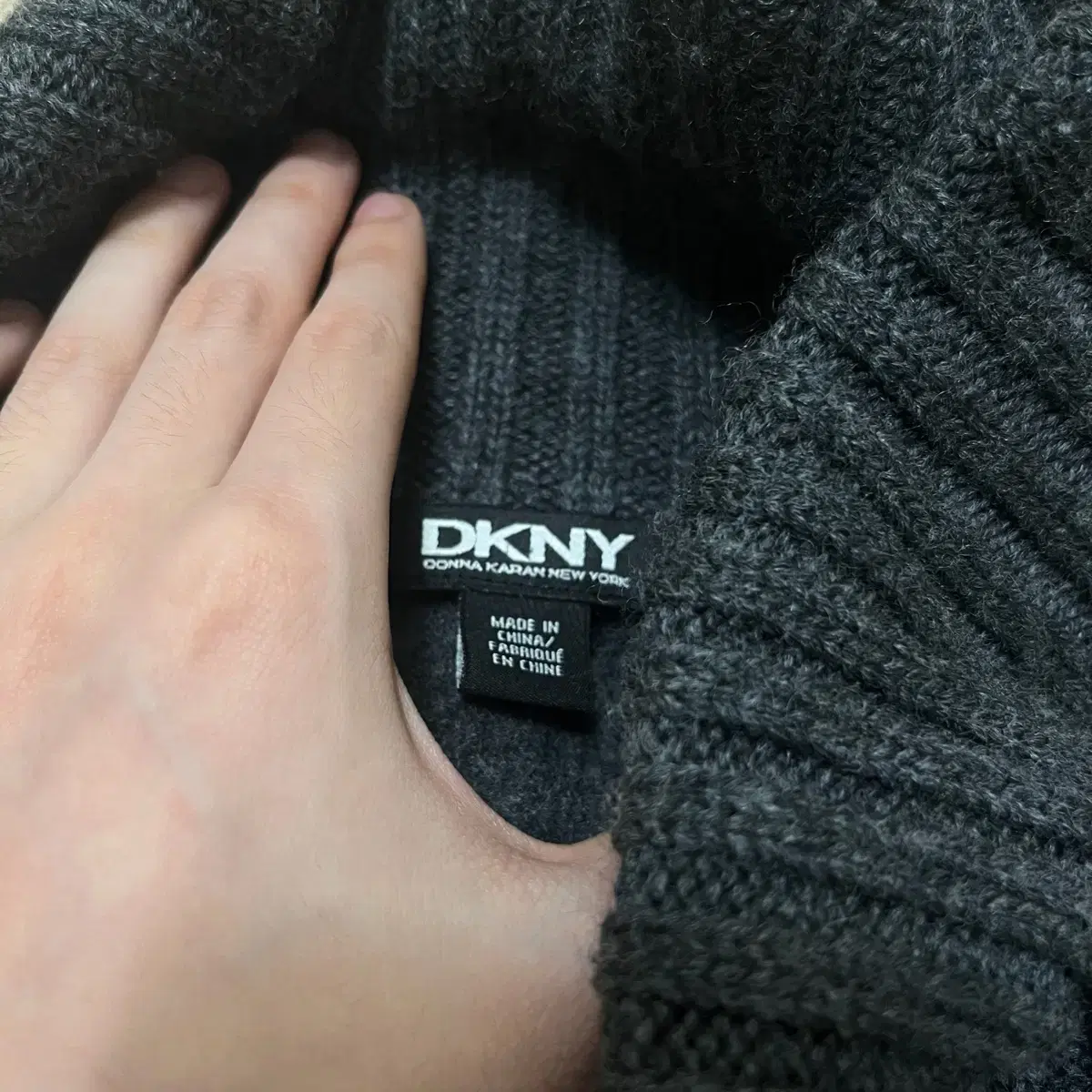 DKNY 뉴욕 여성 롱가디건 니트 코트 S/90