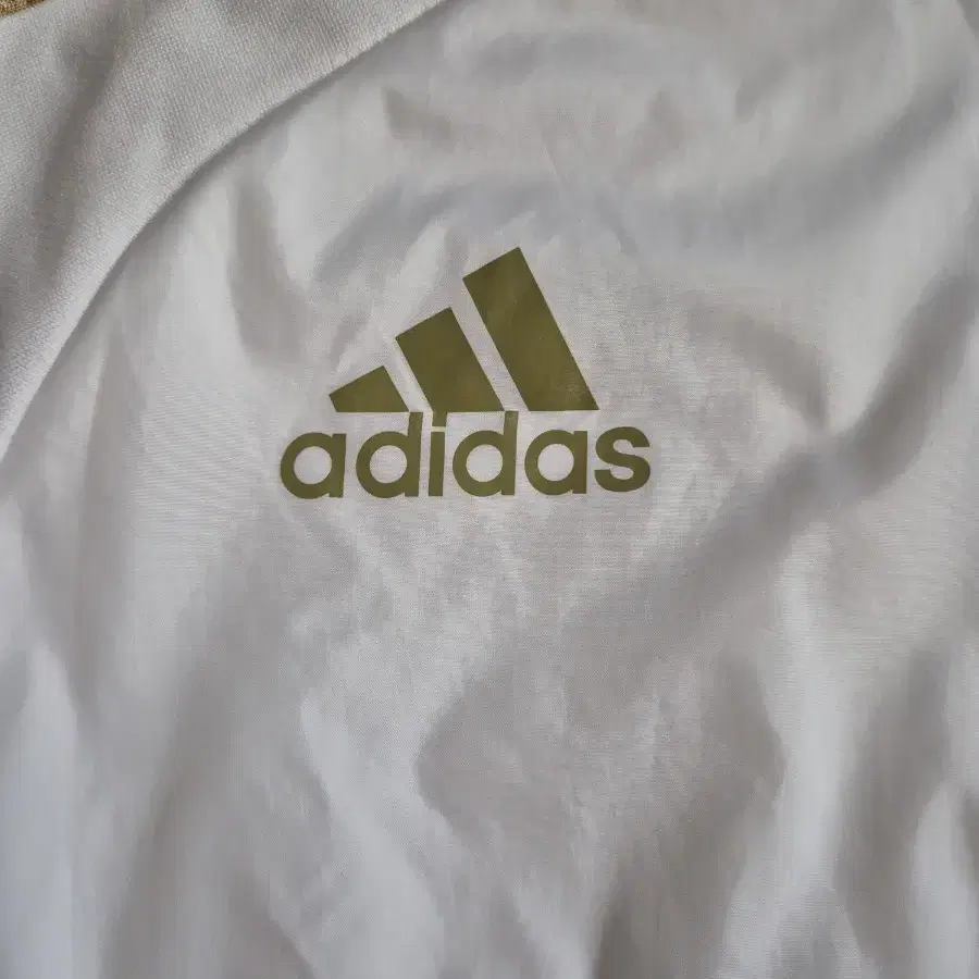 Adidas 아디다스 레알 마드리드 져지 트랙탑 골드 100