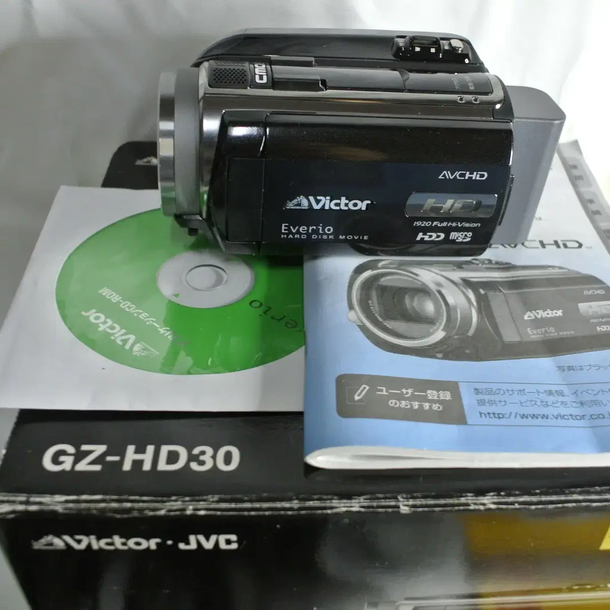 jvc gz  hd30 빈티지캠코더