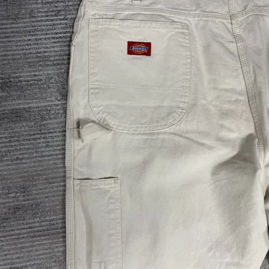 90s vintage Dickies 워크 카팬터 크림컬러