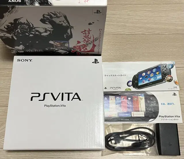 S급 풀박 PS VITA 토귀전 한정판 OLED 플스 비타