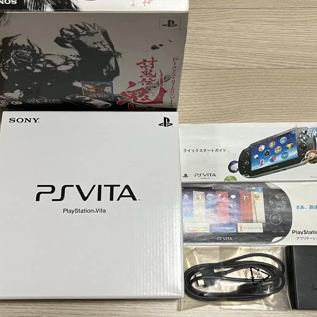 S급 풀박 PS VITA 토귀전 한정판 OLED 플스 비타