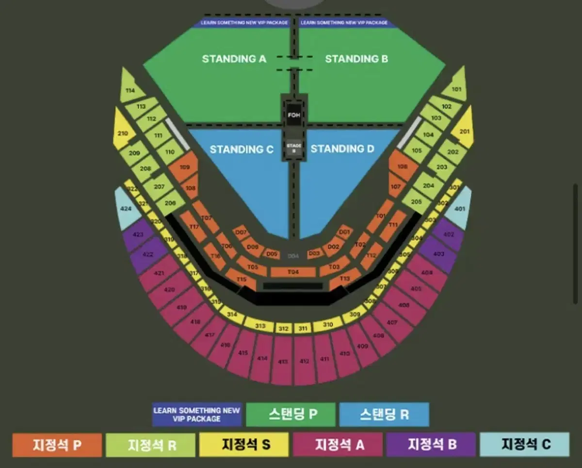 Charlie Puth's visit to Korea Standing P seats, Zone B, 330th row, 2 seats WTS