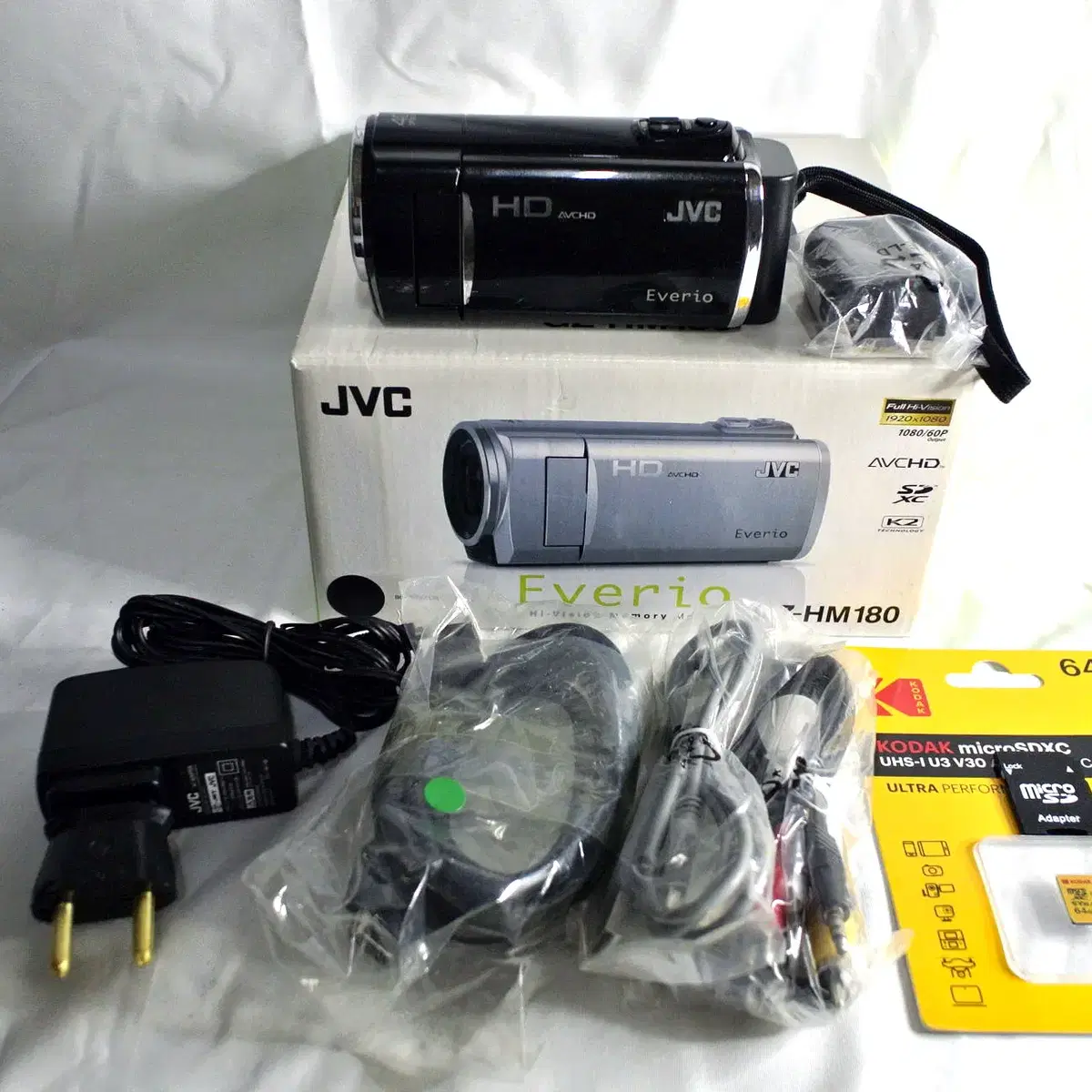 JVC GZ HM180 빈티지캠코더 신품급