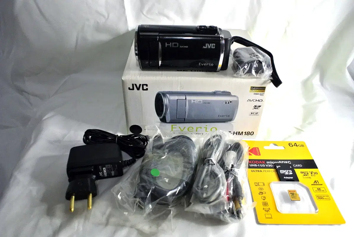 JVC GZ HM180 빈티지캠코더 신품급