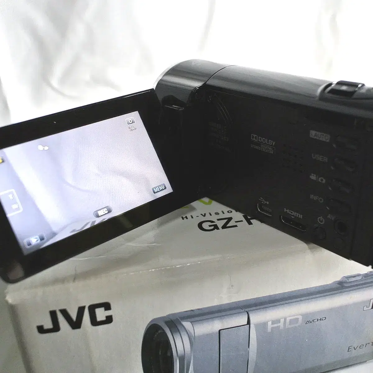 JVC GZ HM180 빈티지캠코더 신품급