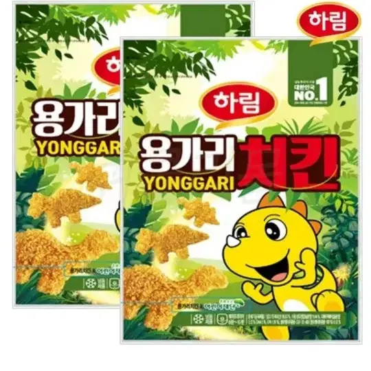 (무배)하림 용가리 치킨 1kg 2개