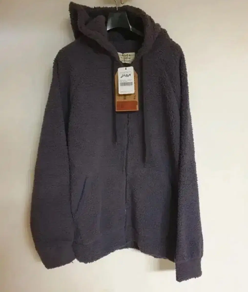 Dixmus Poggley Fleece Hooded Zip-Up - Charcoal, ~Size 105