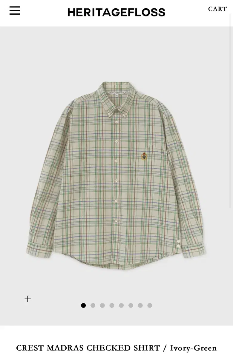 Heritage Floss Crest Check Shirt South sells