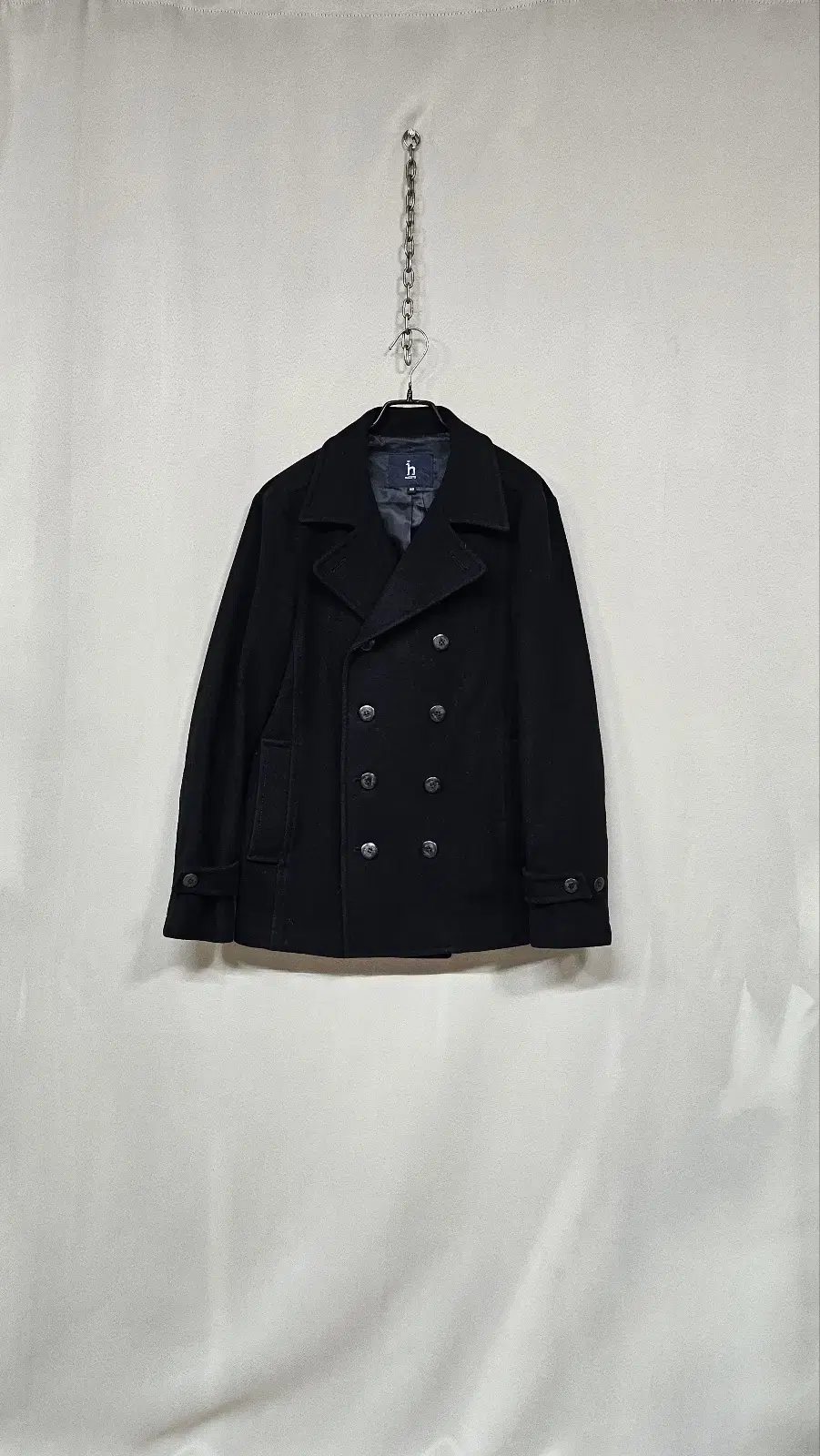 Hedges Woolen Vahn Coat (Navy)