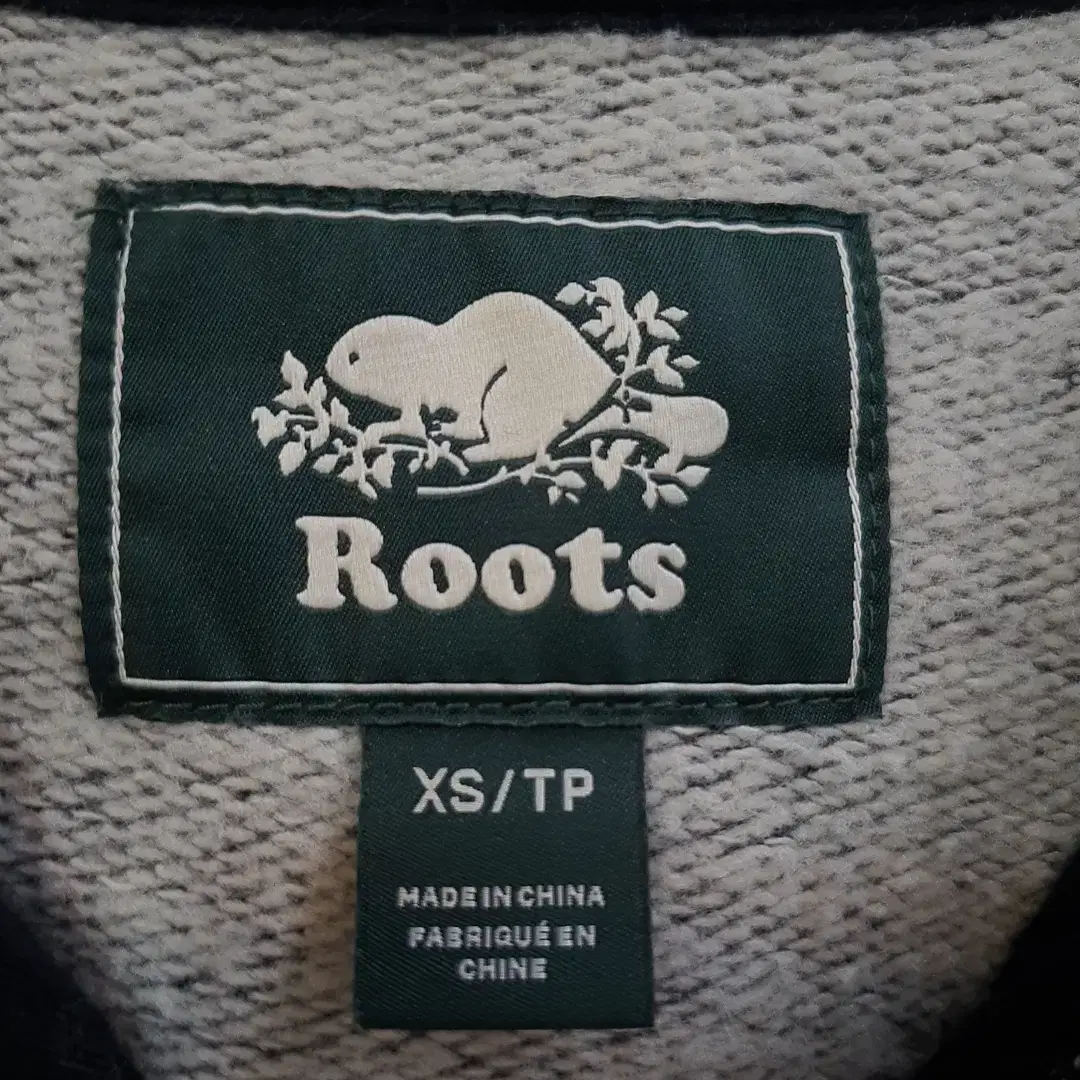 루츠(Roots) 후드 기모 원피스