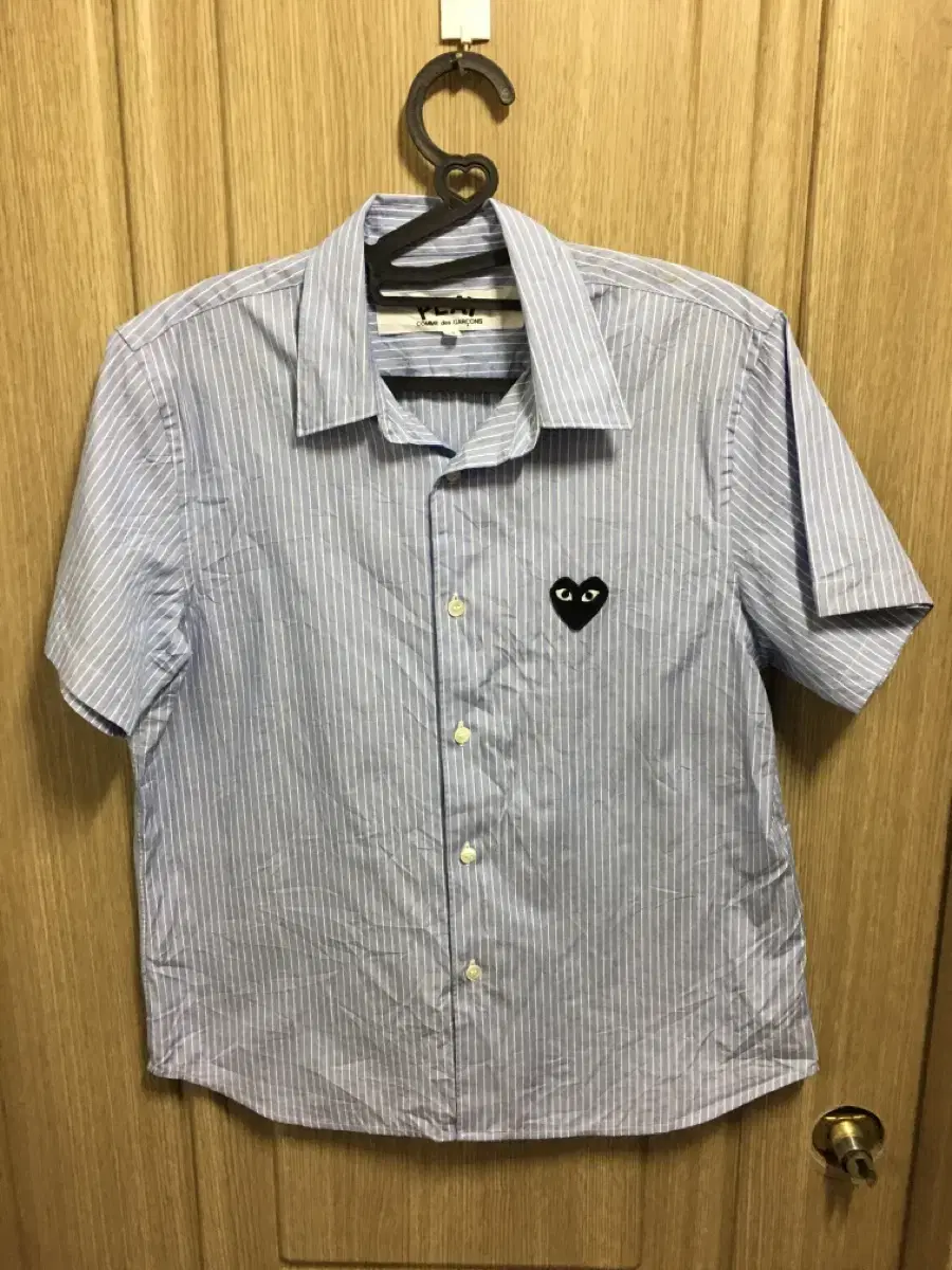 Comme des Garçons Short Sleeve Shirt Striped S