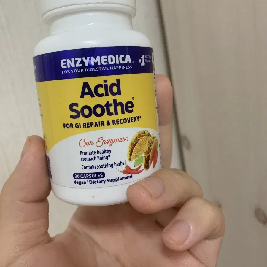 엔자이 메디카 소화효소Enzymedica Acid Soothe 팝니다