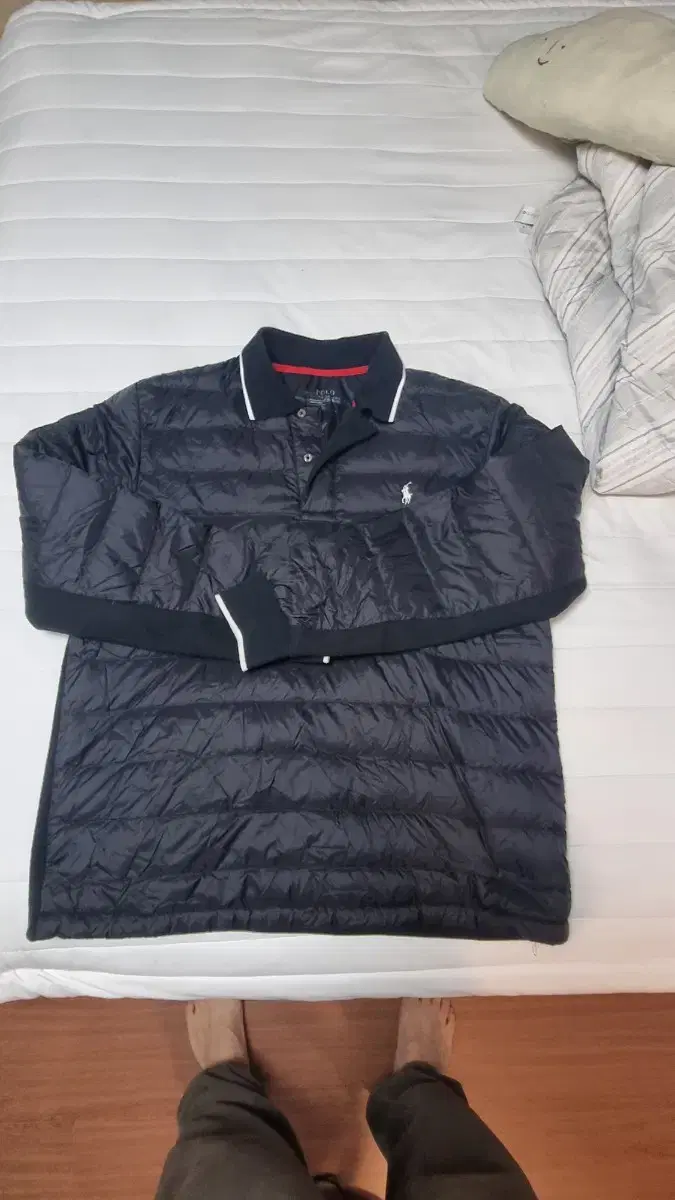 Polo Puffer Shirt (Duck Down)