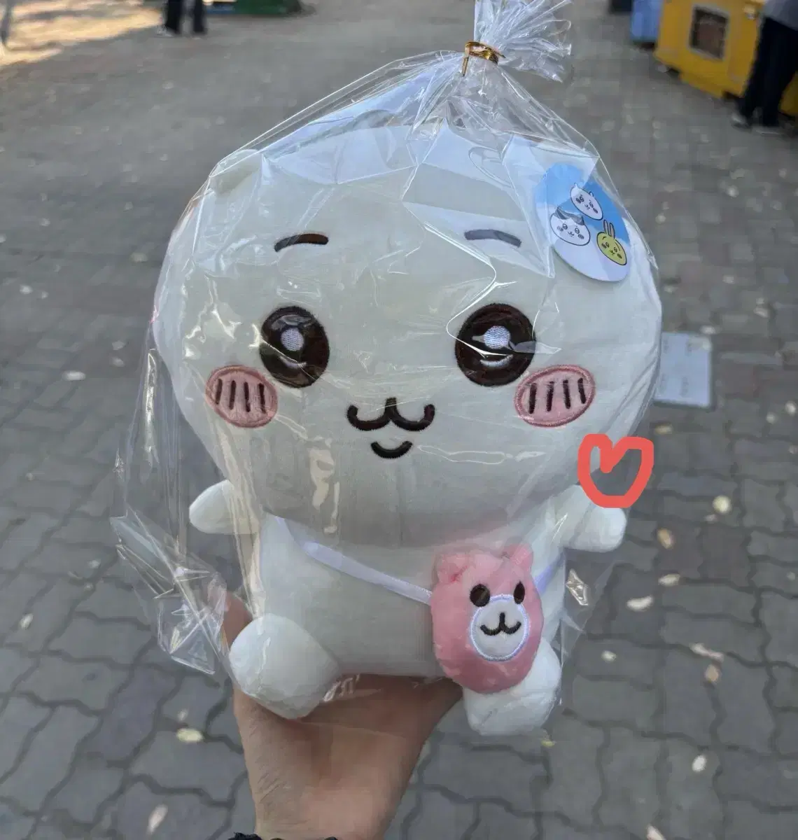 Chiikawa Monjak Ears Pochette 25cm Somyi doll wts