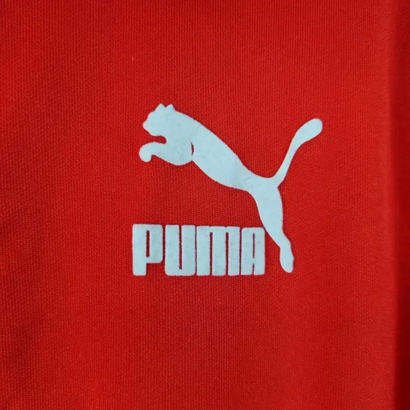 E4653 PUMA 남100 트레이닝 레드 트랙탑 자켓/더크