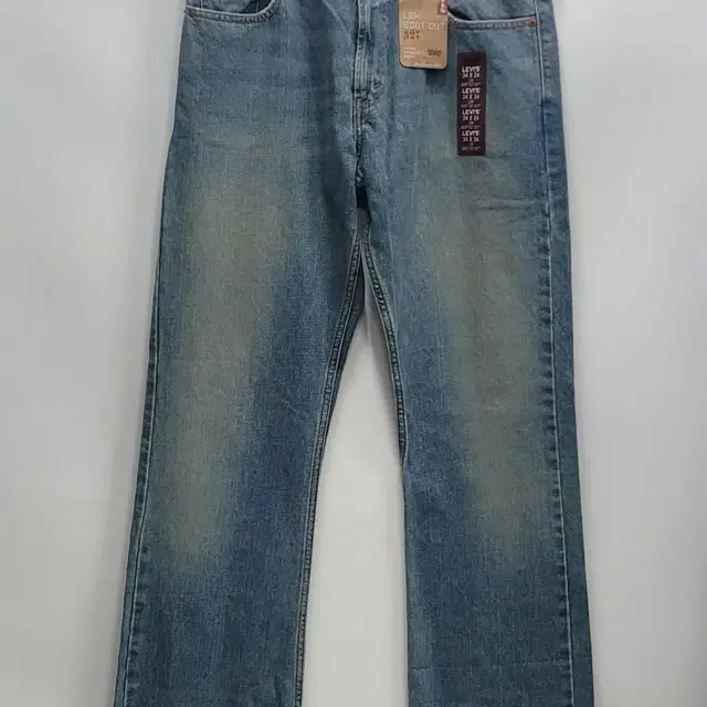 (새상품) LEVI'S 리바이스 527 워싱 데님 청바지 / 남 34