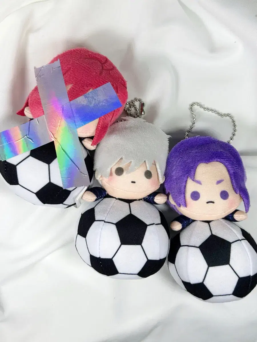 BLUELOCK Soccer Ball Nanny Nagi Leo doll keyring Mascot