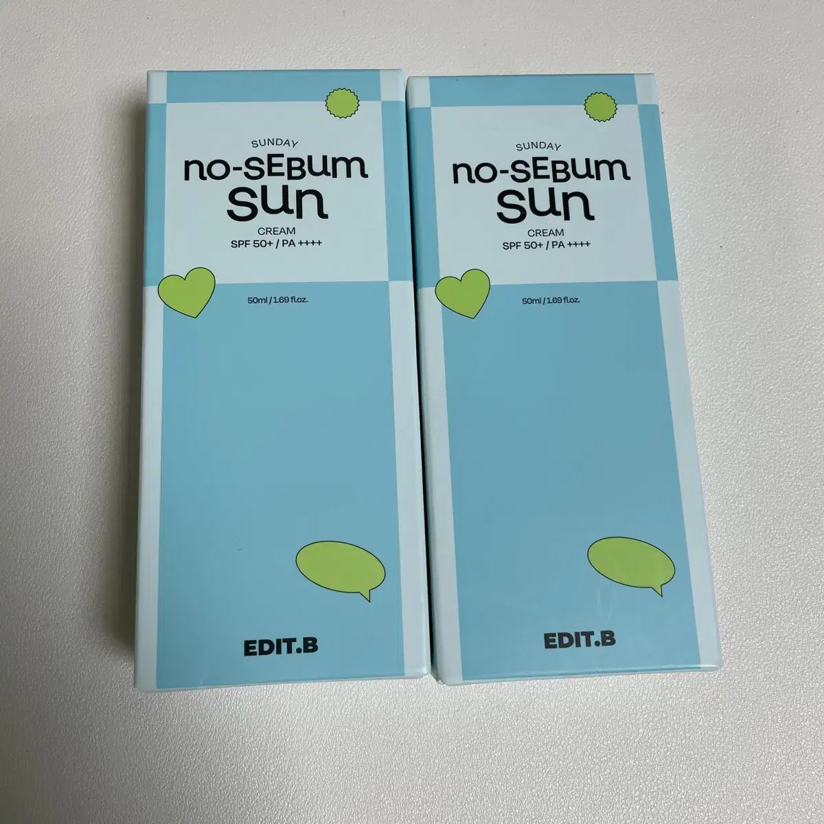 25,000-> 5,000원 에딧비 노세범 선크림 50ml