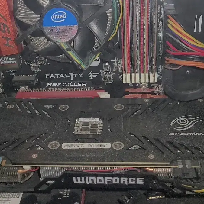 ASRock Fatal1ty H97 Killer 컴퓨터 본체 부품용으로