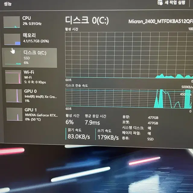 RTX4070 msi 게이밍 노트북 (240hz,QHD,13세대)