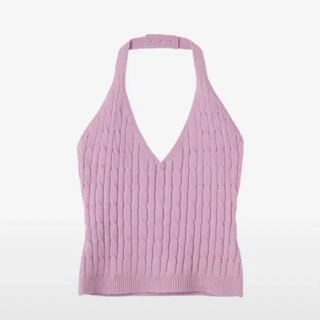 스컬프터 sculptor 홀터 Knitted Cable Halter