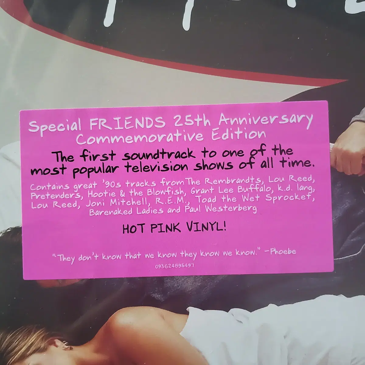 Friends 프렌즈 OST 25주년 기념 앨범 핫핑크 컬러반 LP