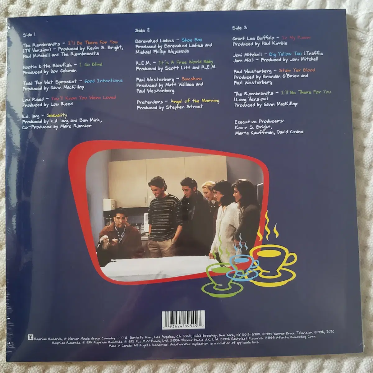 시트콤 Friends 프렌 OST 25주년 기념 앨범 핫핑크 컬러반 LP