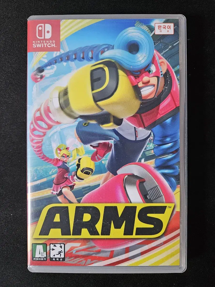 ARMS 닌텐도 스위치 게임 타이틀 칩