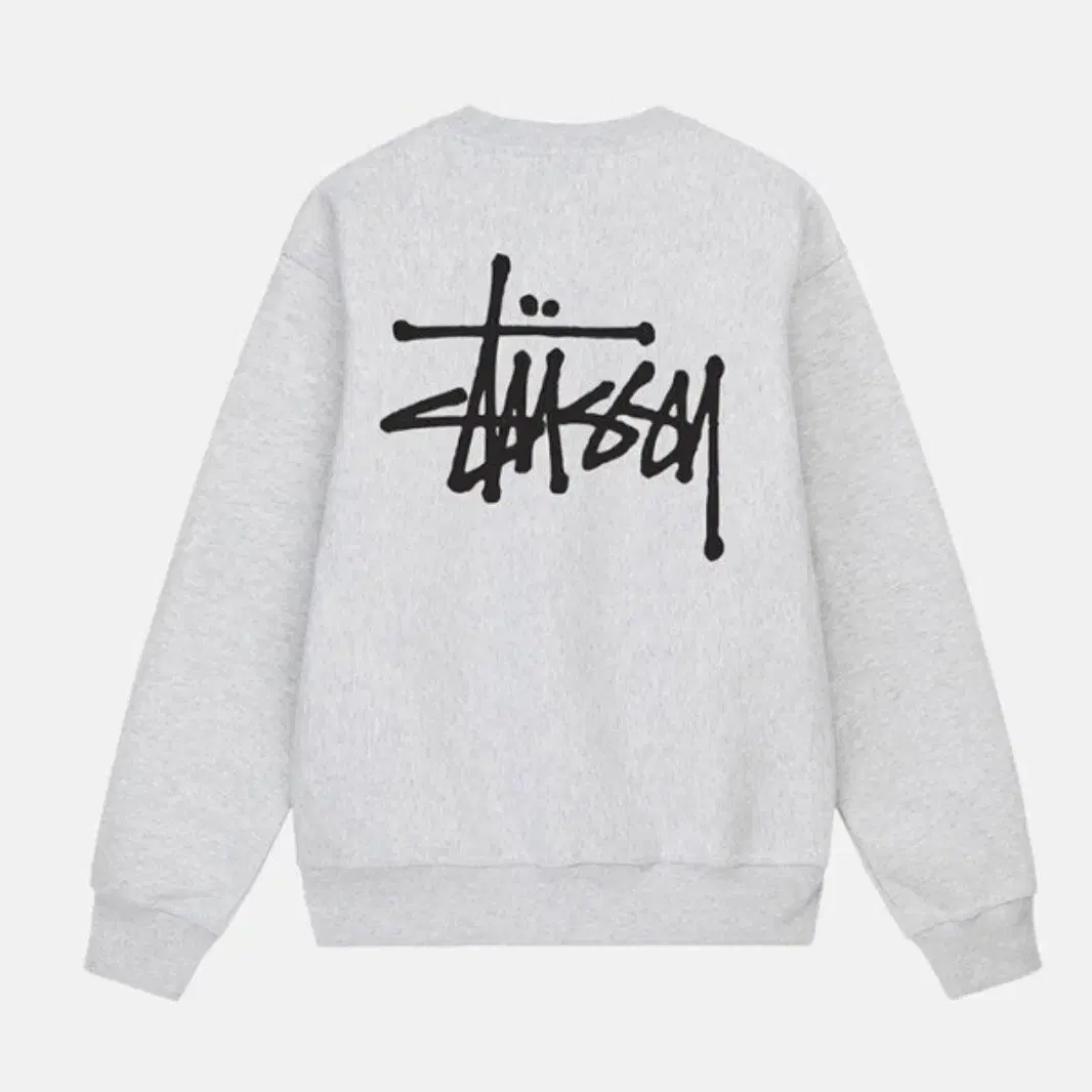 STUSSY 베이직 크루넥 맨투맨 #특가