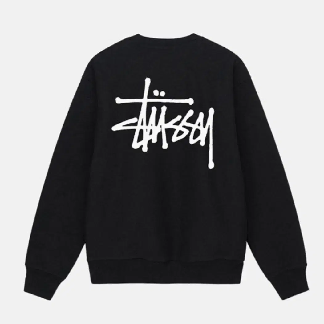 STUSSY 베이직 크루넥 맨투맨 #특가