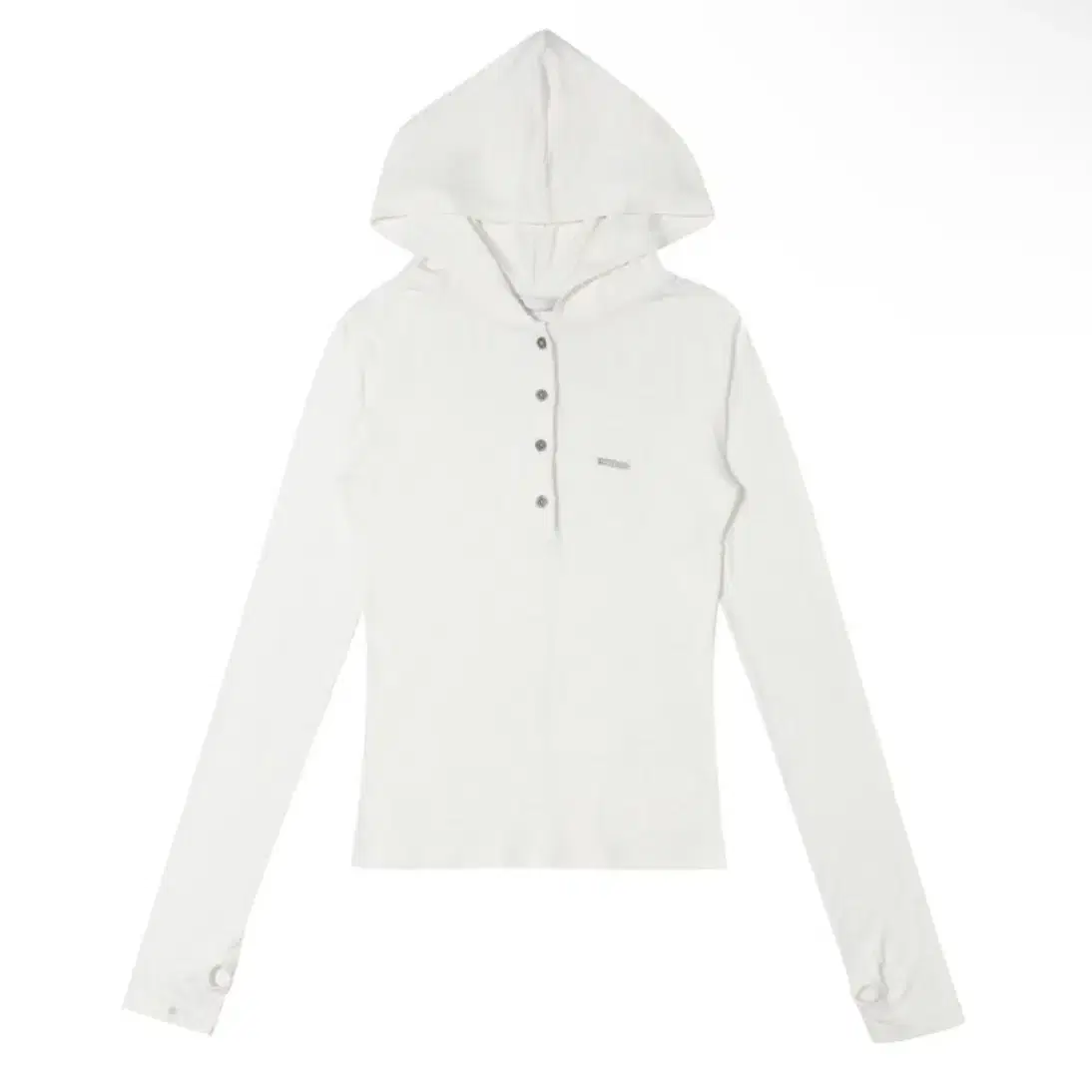 보헤미안서울 HOOD BUTTON WARMER T [ ivory ]