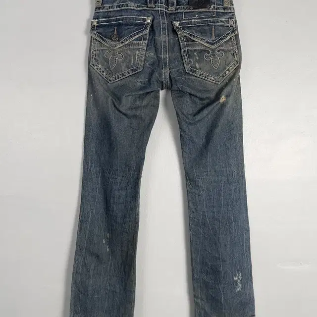 vintage rock revival faded denim